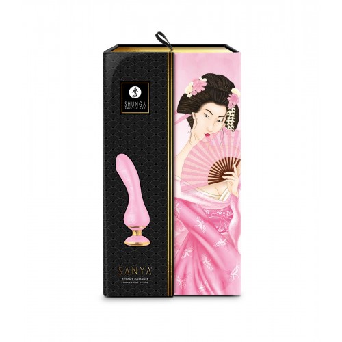 Вібратор для точки G Shunga Sanya Light Pink, гнучкий стовбур в інтернет супермаркеті PbayMarket!