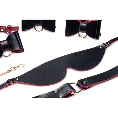 Набір для BDSM Master Series Bow - Luxury BDSM Set With Travel Bag