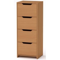 Комод С Компанит Бук (48х42х123,2 см) Комод С Компанит Бук (48х42х123,2 см)