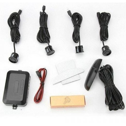 Парктронік паркувальна система авто 4 датчики Спартак 8,8 х 5,8 х 2,5 см Чорний