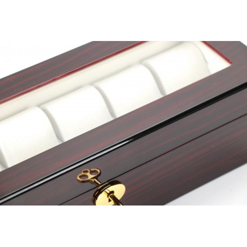Скринька для зберігання годинників Craft 32.5х11.5х8.6 см 6WB.RED.DARK.KY Скринька для зберігання годинників Craft 32.5х11.5х8.6 см 6WB.RED.DARK.KY