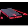 Зарядна батарея Sword SW-20PO3 20000mAh Micro USB Lightning Type-C Чорно-червоний (2567462087)