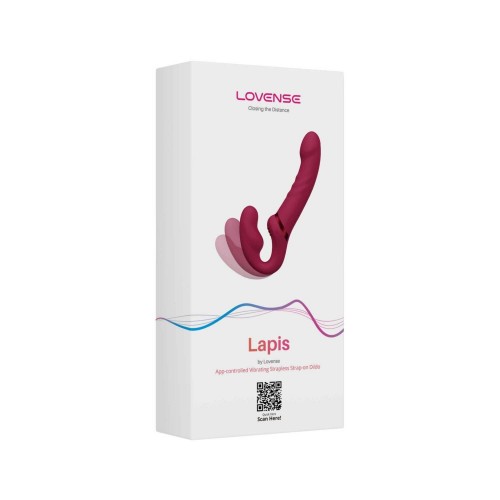 Безремінний страпон Lovense Lapis vibrating strapless strap-on в інтернет супермаркеті PbayMarket!