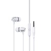 Навушники Usams EP-42 з мікрофоном (3.5mm/1.2m) Білий 1109309