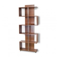 Полка напольна Тиса Мебель М-2 Яблоня локарно-темна 191x27x73.2 см