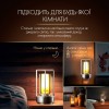 Лампа-нічник світлодіодна сенсорна No Brand LED акумуляторна з регулюванням яскравості Срібло (KL-Silver)