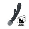 Вібратор Satisfyer Triple Lover (Grey) в інтернет супермаркеті PbayMarket!