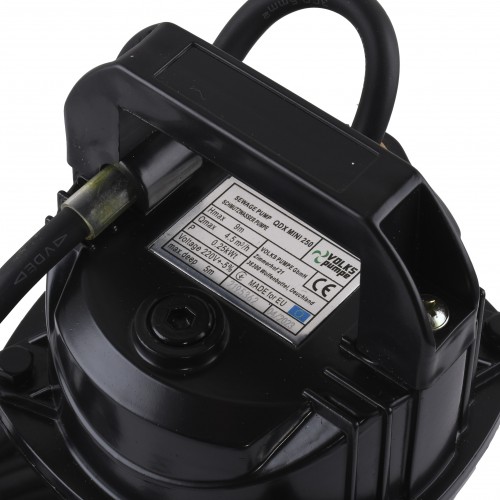 Насос дренажний VOLKS pumpe QDX mini 0,25кВт Насос дренажний VOLKS pumpe QDX mini 0,25кВт