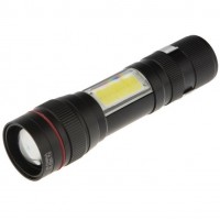 Ручний ліхтарик X-Balog BL-520 T6+COB USB Black (3_03149)