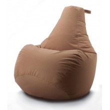 Крісло мішок груша Beans Bag Оксфорд Стронг 90 х 130 см Коричневий (hub_qb87kh)