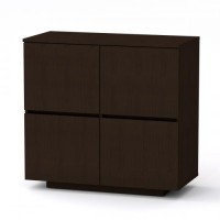 Комод Тумба 1 Компанит МГ 5 85х40х80,4 см Венге темний Комод Тумба 1 Компанит МГ 5 85х40х80,4 см Венге темний