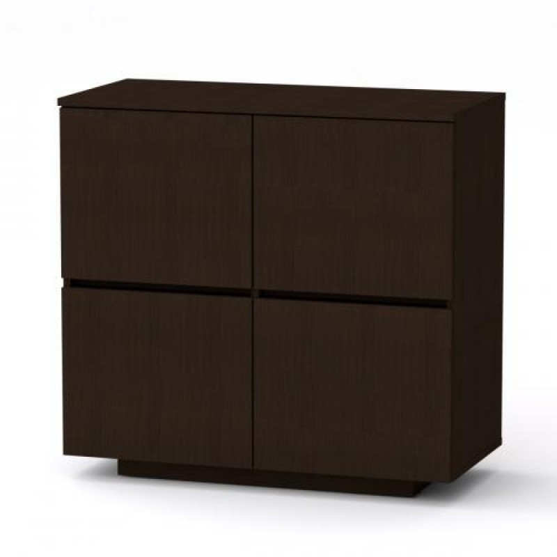 Комод Тумба 1 Компанит МГ 5 85х40х80,4 см Венге темний