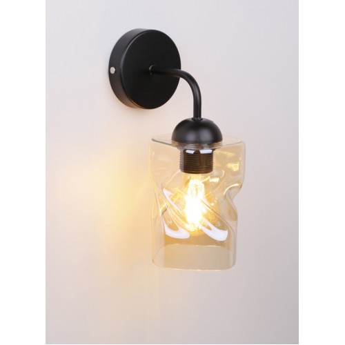 Бра Candellux Felis 16x27 см Чорний (21-00163)