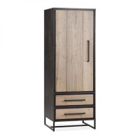 Шафа для зберігання в стилі Loft NS-2221 1930x700x480 мм Черный Шафа для зберігання в стилі Loft NS-2221 1930x700x480 мм Черный