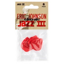 Медіатори Dunlop 47PEJ3N Eric Johnson Jazz III Player's Pack (6 шт.)