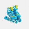 Роликові ковзани із захистом Best Roller 31-34 S світлі PU колеса Blue (141135)