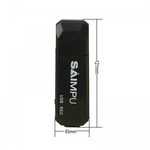 Флешка диктофон міні Saimpu A2 до 128 Гб, 4 години роботи (100060) в інтернет супермаркеті PbayMarket!