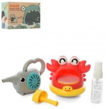 Дитячий генератор мильних бульбашок METR+ Краб YB1761-3 16*11*10 Різнокольоровий