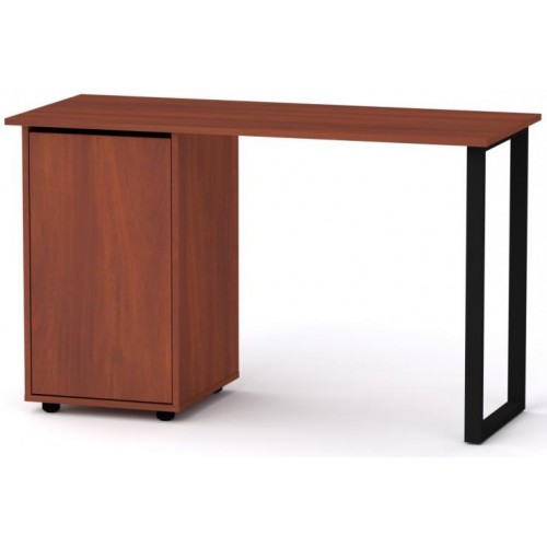 Стіл письмовий Лофт-5 Компаніт Яблуня (120х50х72,8 см) Стіл письмовий Лофт-5 Компаніт Яблуня (120х50х72,8 см)