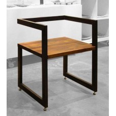 Крісло в стилі Loft Чорний NS-742 700x550x450 мм