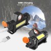 Ліхтарик акумуляторний на голову Bailong BL-8101 XPE+COB + USB CHARGE налобний (1756375691)