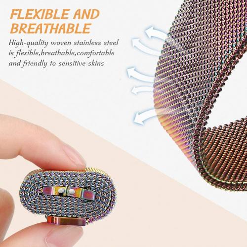 Ремінець BeWatch міланська петля 20мм сталевий браслет для годинника Хамелеон (1010269) Ремінець BeWatch міланська петля 20мм сталевий браслет для годинника Хамелеон (1010269)