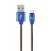Кабель Cablexpert USB 2.0 A - USB Type-C, 1м Синій (CC-USB2J-AMCM-1M-BL) в інтернет супермаркеті PbayMarket!