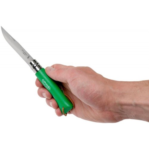 Ніж Opinel №7 Inox Trekking 80 мм Зелений (002210) Ніж Opinel №7 Inox Trekking 80 мм Зелений (002210)