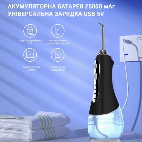 Іригатор H2ofloss HF-5 Black Іригатор H2ofloss HF-5 Black