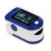 Пульсоксиметр Fingertip Pulse Oximeter 1 шт Синій (0224)