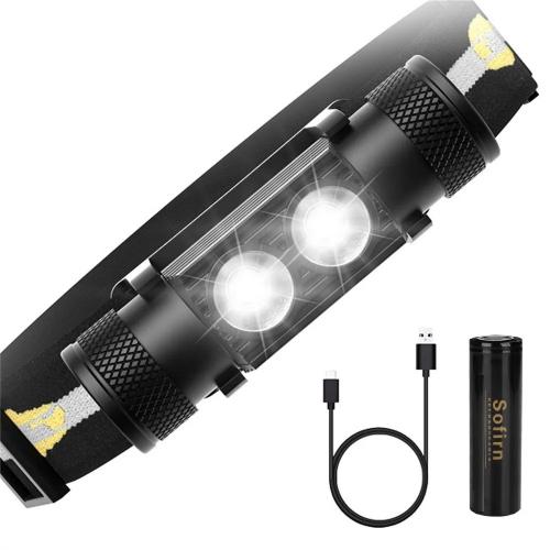 Налобний ліхтар Sofirn H25S 1200лм USB-C 18650 3400 мАг Чорний (2656468789) Налобний ліхтар Sofirn H25S 1200лм USB-C 18650 3400 мАг Чорний (2656468789)