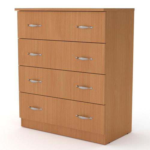 Комод для речей Компанит Бук 4Б Комод для речей Компанит Бук 4Б