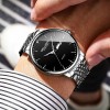 Чоловічий наручний кварцовий годинник Belushi Design Сріблястий