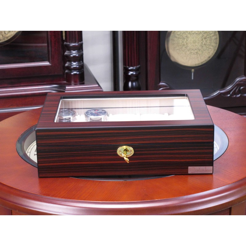Шкатулка для зберігання годинників Salvadore WB/1087/10.E Бордовий