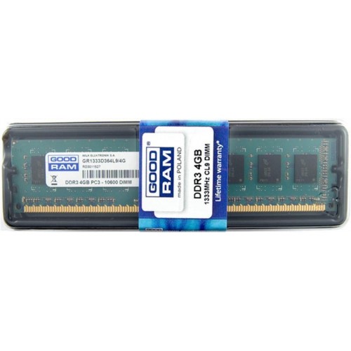 Модуль пам'яті GOODRAM DDR3 4GB/1333 (GR1333D364L9S/4G) в інтернет супермаркеті PbayMarket!