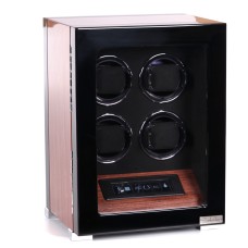 Скринька Salvadore для підзаводу 4 годинників F140/BL 4x4 Коричневий