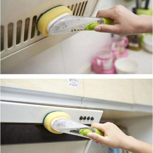 Багатофункціональна щітка з дозатором для миття посуду Automatic Liquid Cleaning Brush DMZ-8890 (WN-19) Багатофункціональна щітка з дозатором для миття посуду Automatic Liquid Cleaning Brush DMZ-8890 (WN-19)