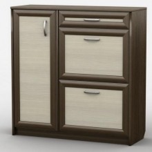 Тумба для взуття Тиса Мебель ТО-117 Венге 105x90 см