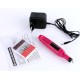Портативний фрезер-ручка для манікюру ZS 100 20000 об/хв. pink міні фрезер Nail Dryer DM-100