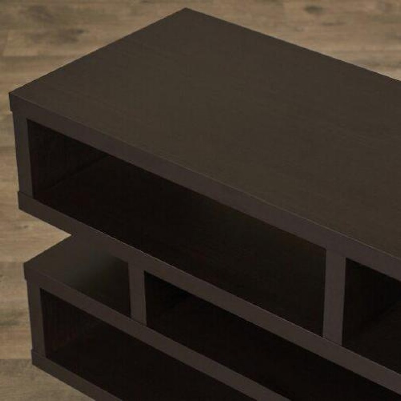 Тумба підставка для TV у стилі Loft NS-2121 680x1200x300 мм Черный