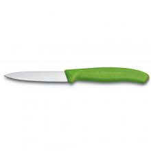 Кухонний ніж Victorinox SwissClassic для нарізки 80 мм Зелений (6.7606.L114)