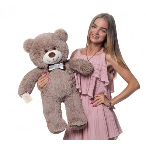 Плюшевий ведмедик Mister Medved Бадді 85 см Капучіно (084) Плюшевий ведмедик Mister Medved Бадді 85 см Капучіно (084)