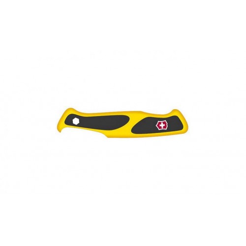 Накладка Victorinox до ножа RangerGrip 130 мм передня Жовто-чорна (C.9738.C1) Накладка Victorinox до ножа RangerGrip 130 мм передня Жовто-чорна (C.9738.C1)