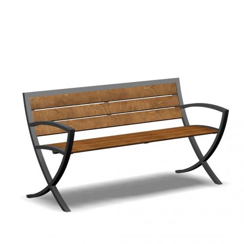 Лава паркова GoodsMetall у стилі ЛОФТ 1400х500х800 - ЛС115 Лава паркова GoodsMetall у стилі ЛОФТ 1400х500х800 - ЛС115