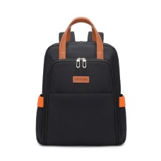 Жіночий рюкзак міський тканинний з відділом для ноутбука Digital Чорний (IBR199B)