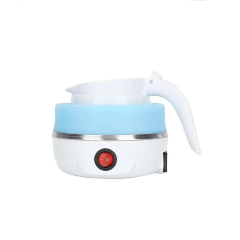 Дорожній чайник силіконовий складний дисковий 0,6л 600Вт 220В Travel Folding Elecreic Kettle YS-2008