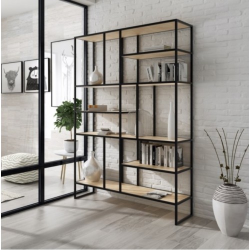 Стелаж GoodsMetall у стилі Лофт 2100х1400х400 СТЖ1181 Стелаж GoodsMetall у стилі Лофт 2100х1400х400 СТЖ1181