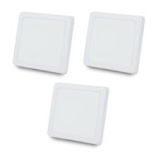 Комплект світильників світлодіодних Lightwell LW-SQ-SRF-18 18 W 3 шт