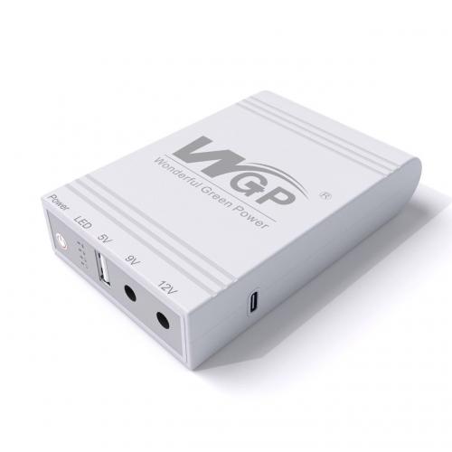 Джерело безперебійного живлення UPS WGP 38.48 wH 10400 mAh Білий (2329609644) Джерело безперебійного живлення UPS WGP 38.48 wH 10400 mAh Білий (2329609644)