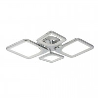 Стельова LED люстра Sunlight 5631/2+2 хром